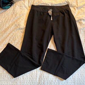 Women’s Figs High Waisted Livingston Large Black Scrub Pants